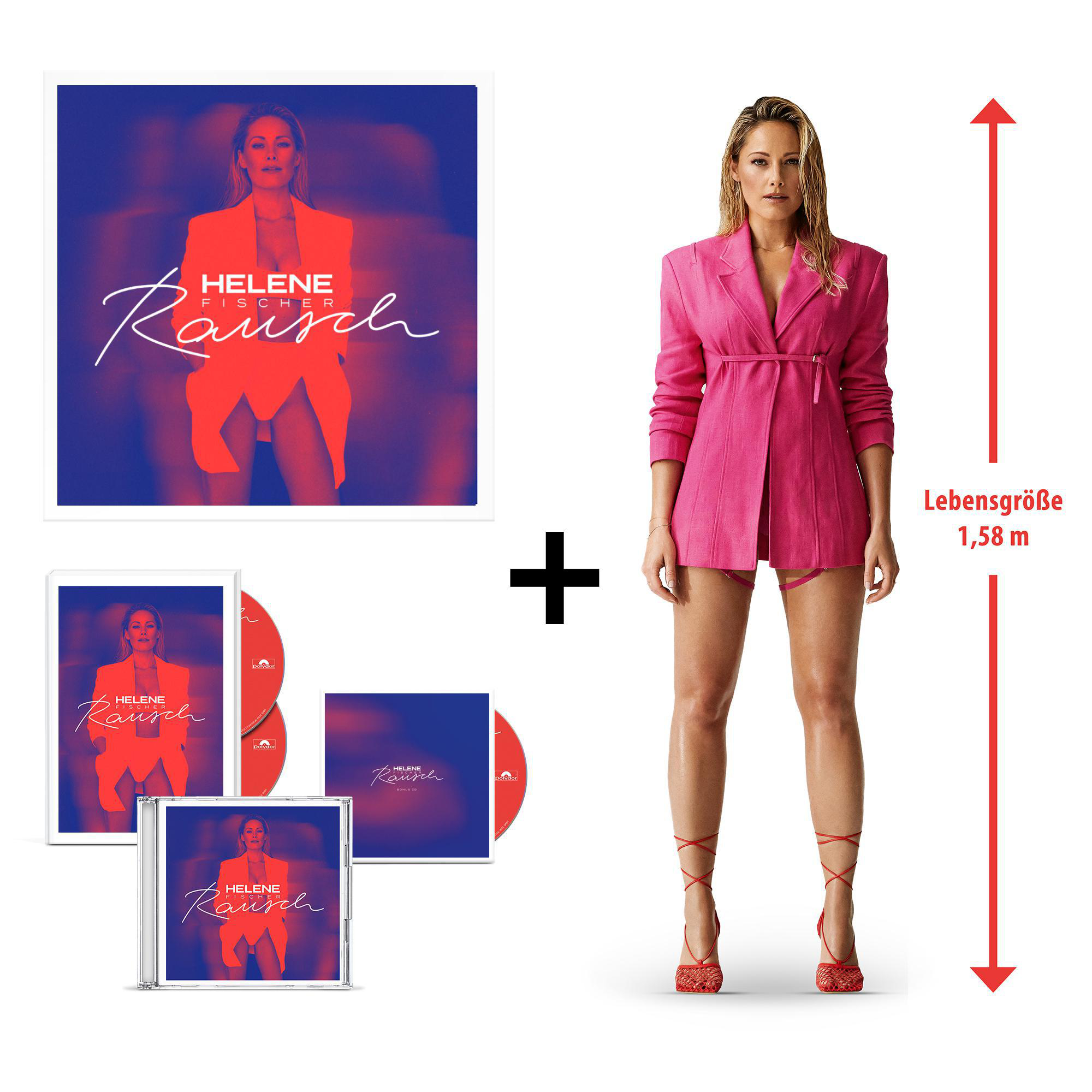 Helene Fischer - RAUSCH (INKL.STANDEE/SUPERDELUXE  Fan BOX)  - (CD)
