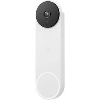 Timbre - Google Nest Doorbell, Inalámbrico, Con vídeo, Wi-Fi, Exterior