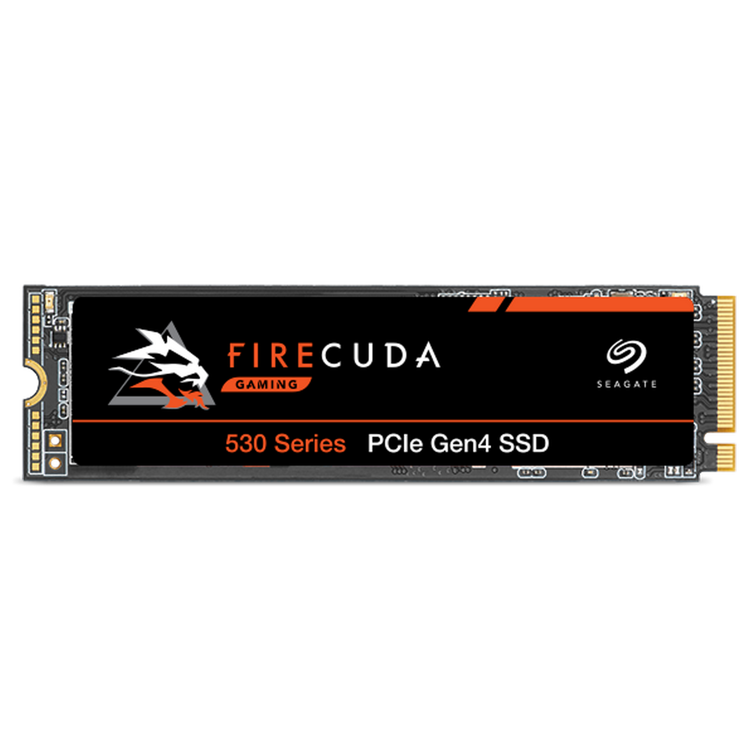 Disco duro SSD 2 TB - Seagate SSD FireCuda 530 ZP2000GM3A013, 6900 MB/s Write, PCIe Gen4 x4 NVMe 1.4, Negro