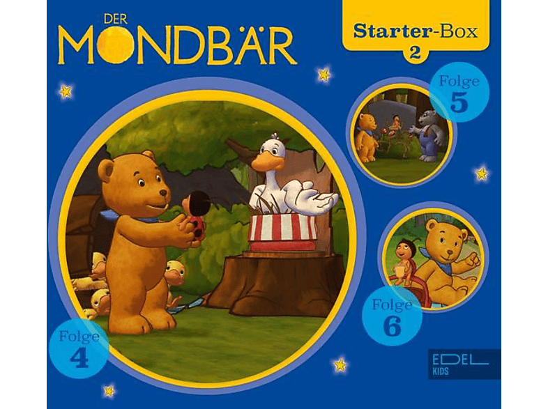 Mondbär - Starter-Box(2)-Folge 4-6 - (CD)