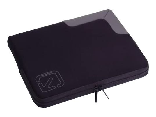 TUCANO Guaina - Custodia per notebook, universale, 15,4 "/40,56 cm, nero/grigio