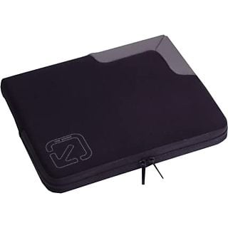 TUCANO Guaina - Housse ordinateur portable, Universel, 15.4 "/40.56 cm, Noir/gris
