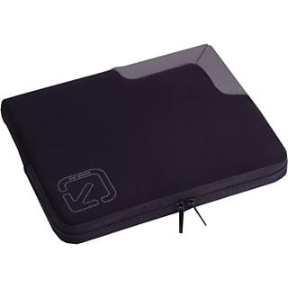 TUCANO Guaina - Custodia per notebook, universale, 15,4 "/40,56 cm, nero/grigio