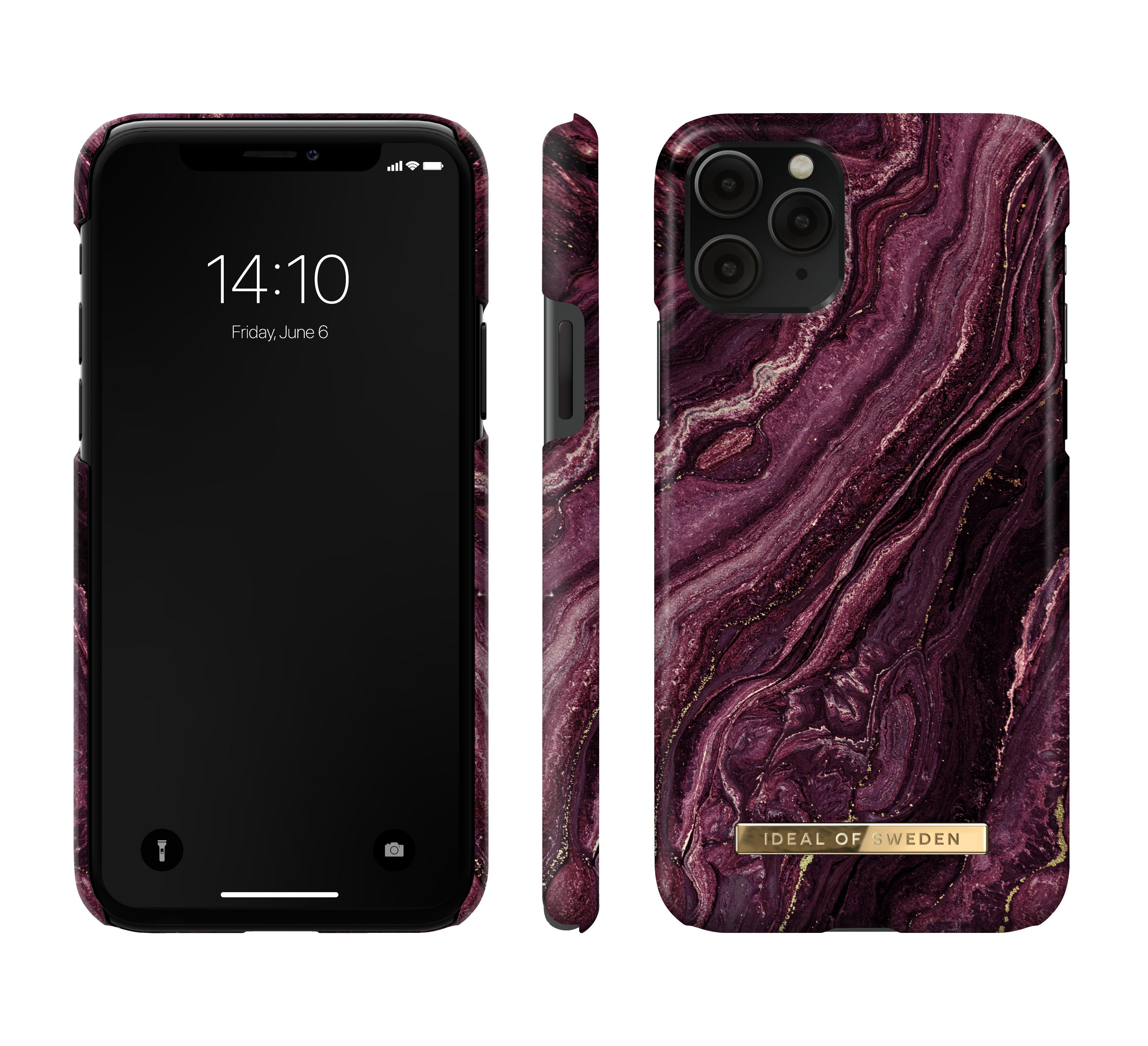 iPhone IDEAL X, OF Backcover, XS, Apple, SWEDEN Purple iPhone iPhone 11 Pro, Fashion,