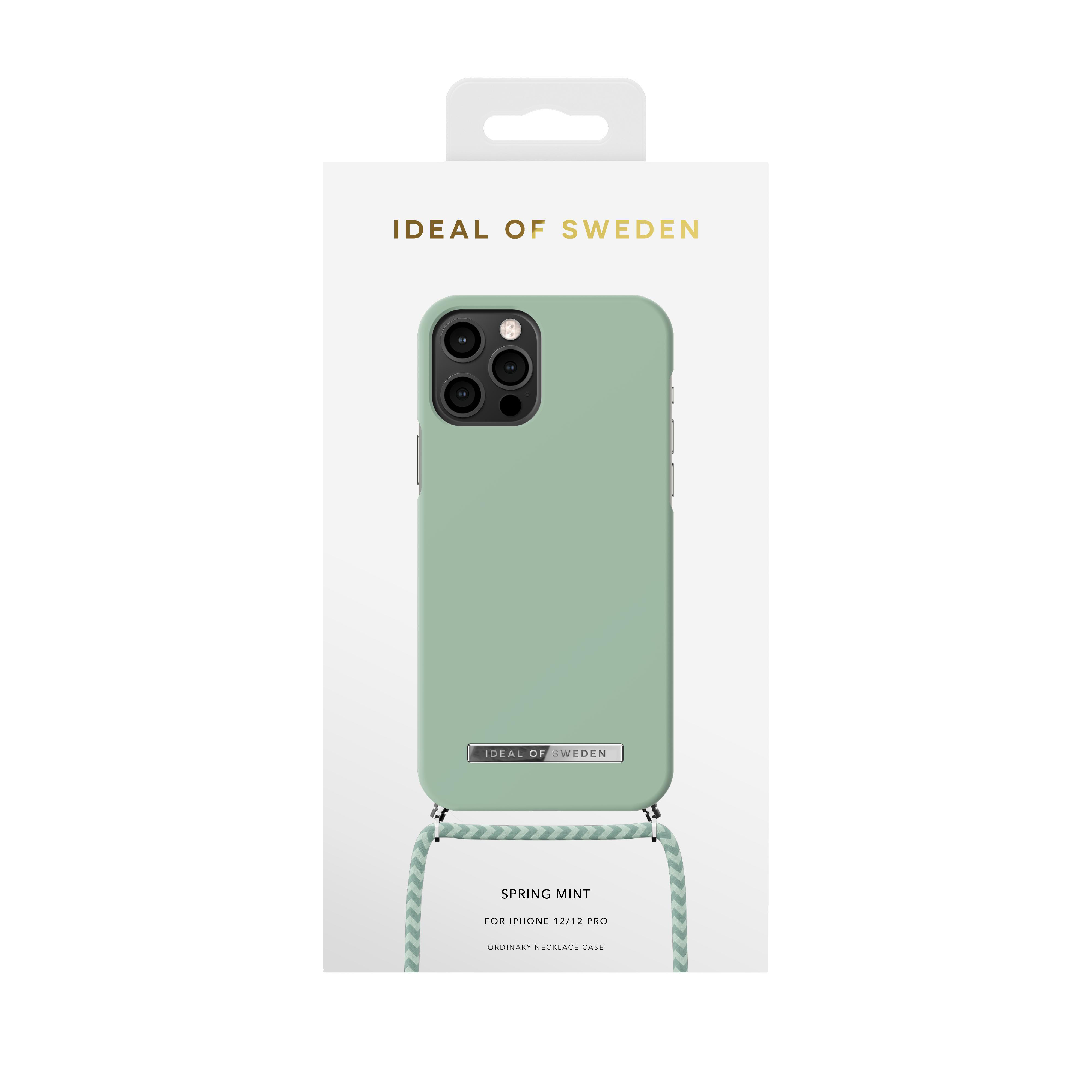IDEAL OF SWEDEN Necklace, Backcover, Apple, iPhone 12, iPhone 12 Pro, Mint