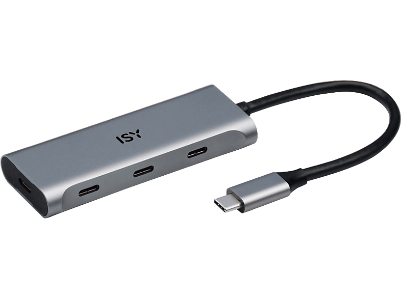 ISY Ihu-5600 Usb-c Naar 4x Hub (pd)