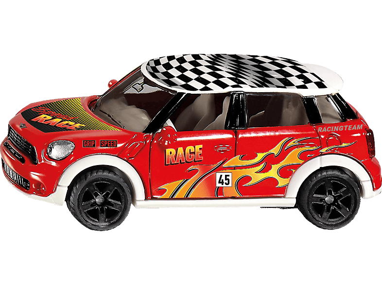 SIKU 6504 Mini Countryman Race Spielzeugmodellfahrzeug, Mehrfarbig