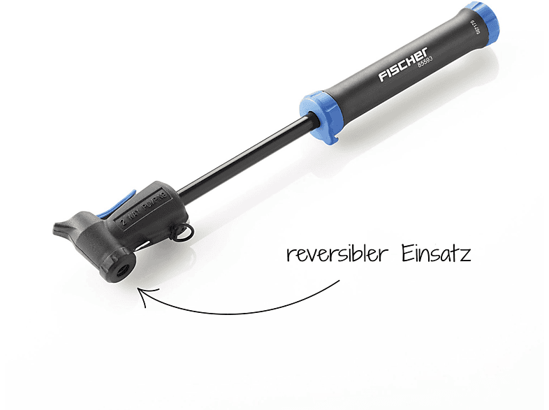 FISCHER 85593 Mini Pumpe Minipumpe