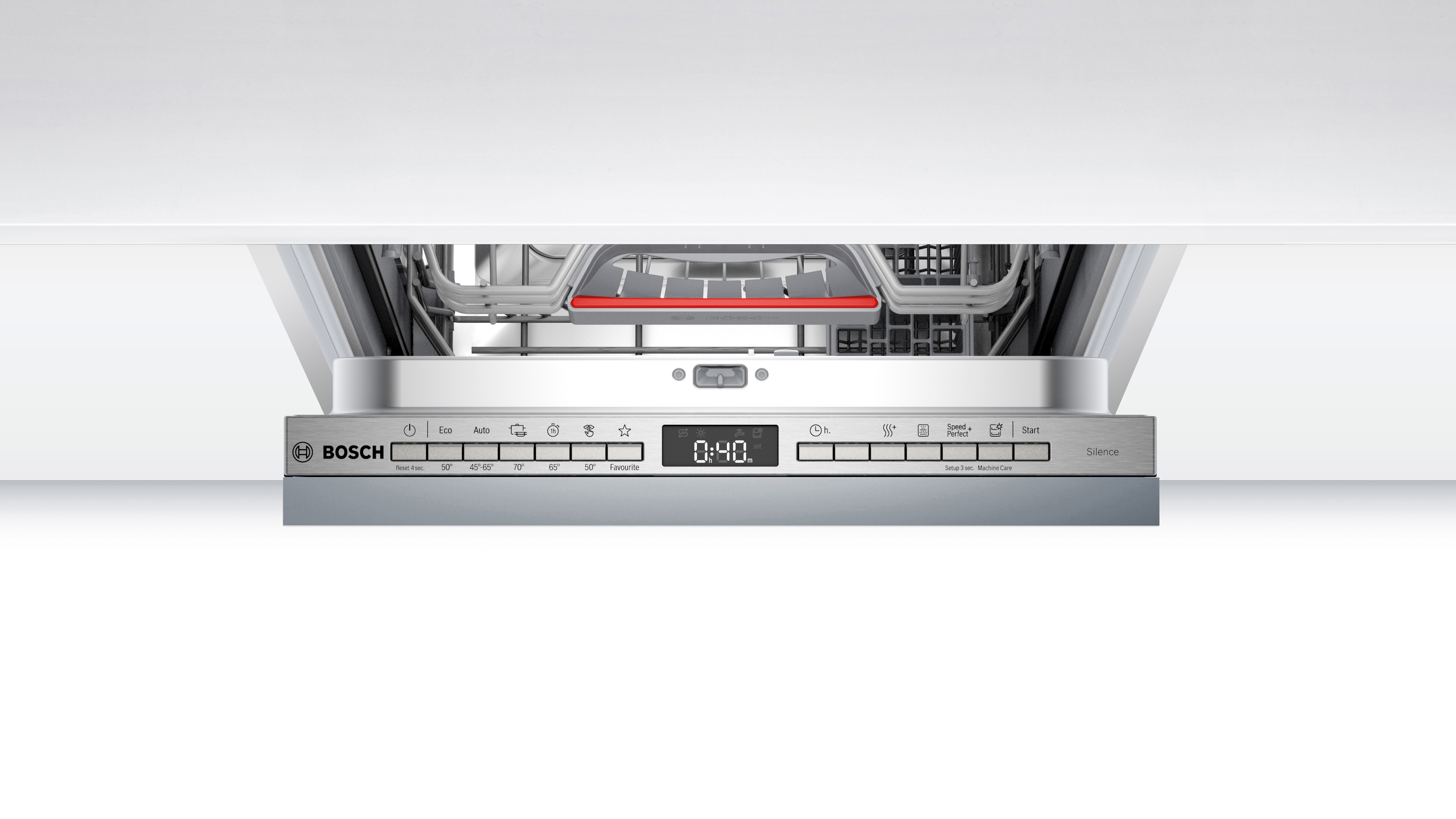BOSCH SRV4HKX53E Serie 4 Geschirrspüler (vollintegrierbar, 448 mm breit, 45 dB (A), E)