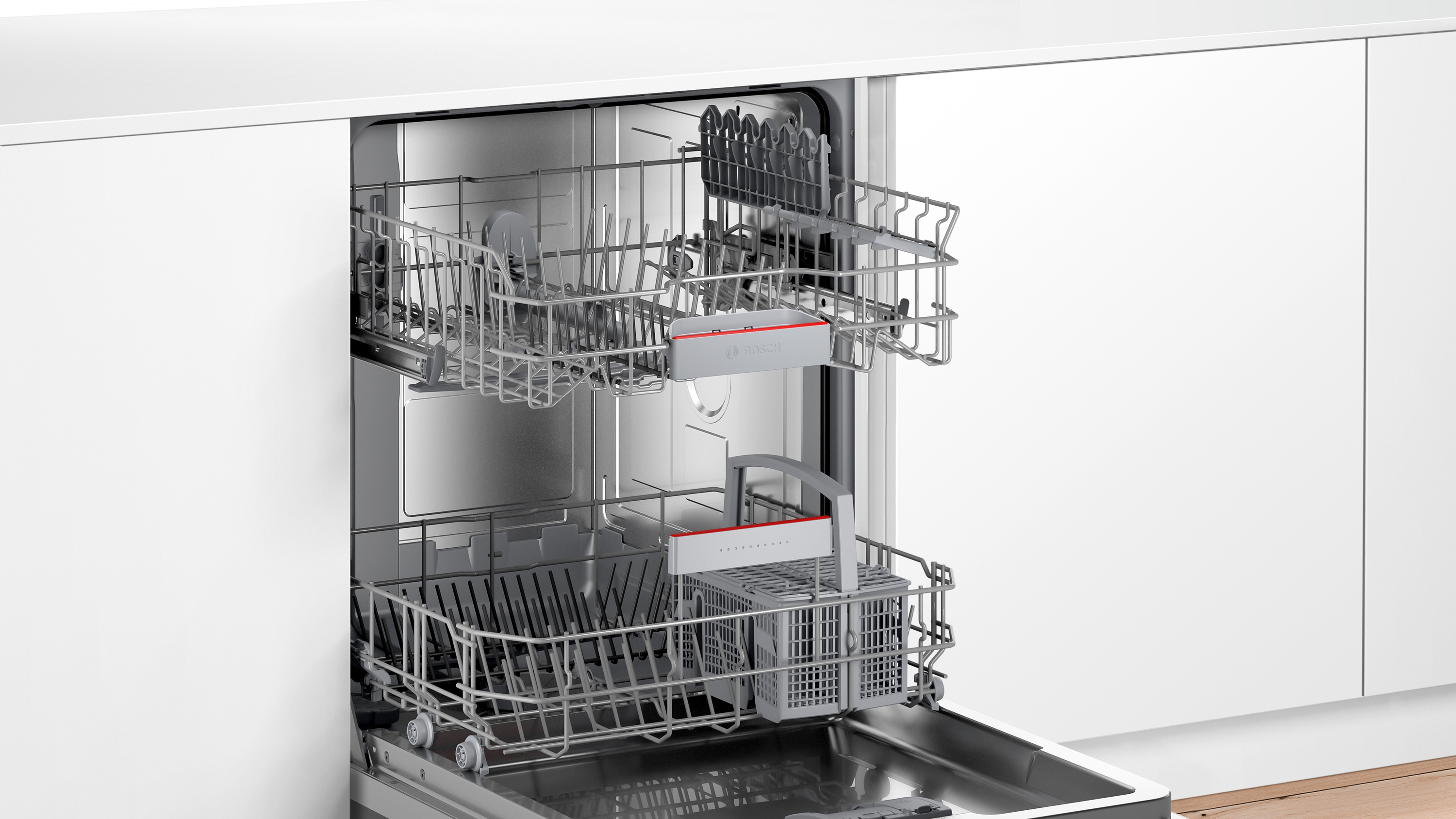 BOSCH SGV4HTX31E Serie 4 Geschirrspüler (vollintegrierbar, 598 mm breit, 46 dB (A), E)