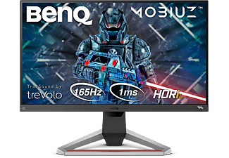 BENQ Gaming Monitor EX2510S, 24.5 Zoll, FHD, 165Hz, 1ms MPRT, IPS, 400cd, HDRi, 99% sRGB, Dunkelgrau