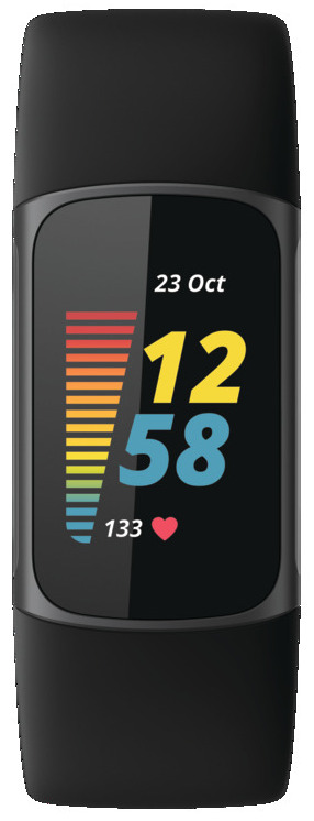 FITBIT Activity tracker Charge 5 Black Graphite Stainless Steel (FB421BKBK) Activity tracker