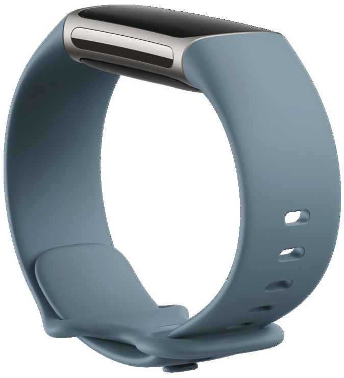 FITBIT Activity tracker Charge 5 Steel Blue Platinum Stainless Steel (FB421SRBU) Activity tracker
