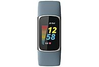 FITBIT Activity tracker Charge 5 Steel Blue Platinum Stainless Steel (FB421SRBU)