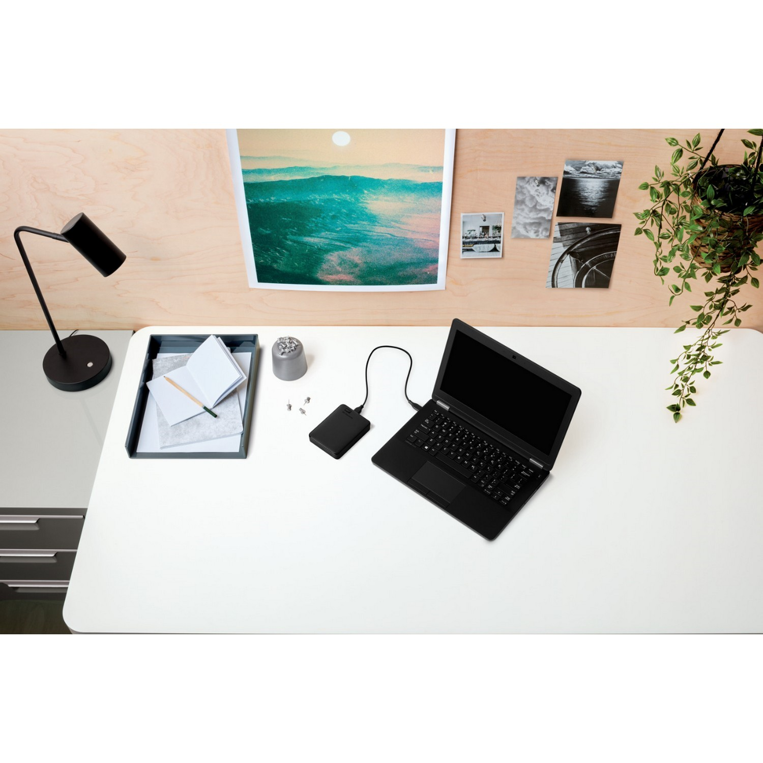 Disco duro externo 500 GB - WD Elements, Portátil, USB 3.0, 2.5", Con Formato NTFS para Windows, Negro