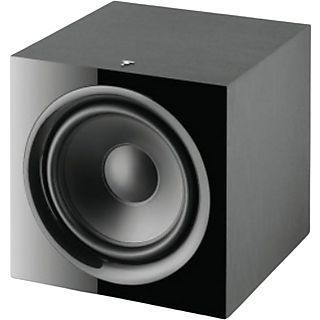 Subwoofer - Focal Sub600p, 600 W, Altavoz Polyflex, Cuerpo MDF cepillado, 28 Hz - 270 Hz, AutoStandby, Negro