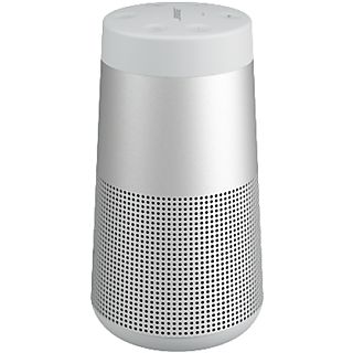 Altavoz inalámbrico - Bose SoundLink Revolve II, 13 h, Asistente de Google, Siri, Bluetooth, IP55, Plata