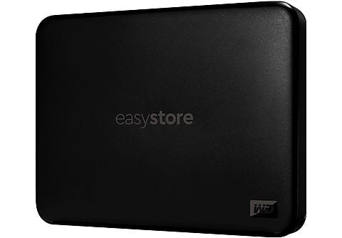 Disco duro externo 5 TB - WD Easystore, Portátil, HDD, USB 3.2 Gen 1, Software de Copia de Seguridad, Para Windows y Mac, Negro