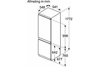 BOSCH Frigo-congélateur encastrable E (KIV86VSE0)