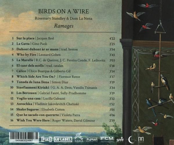 Birds On A Wire & Rosemary Standley - RAMAGES  - (CD)