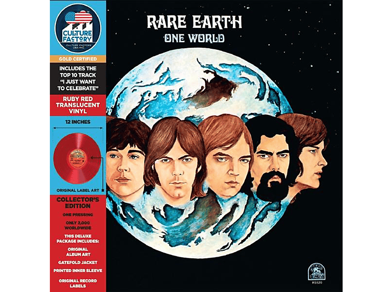 Rare Earth - One World Lp