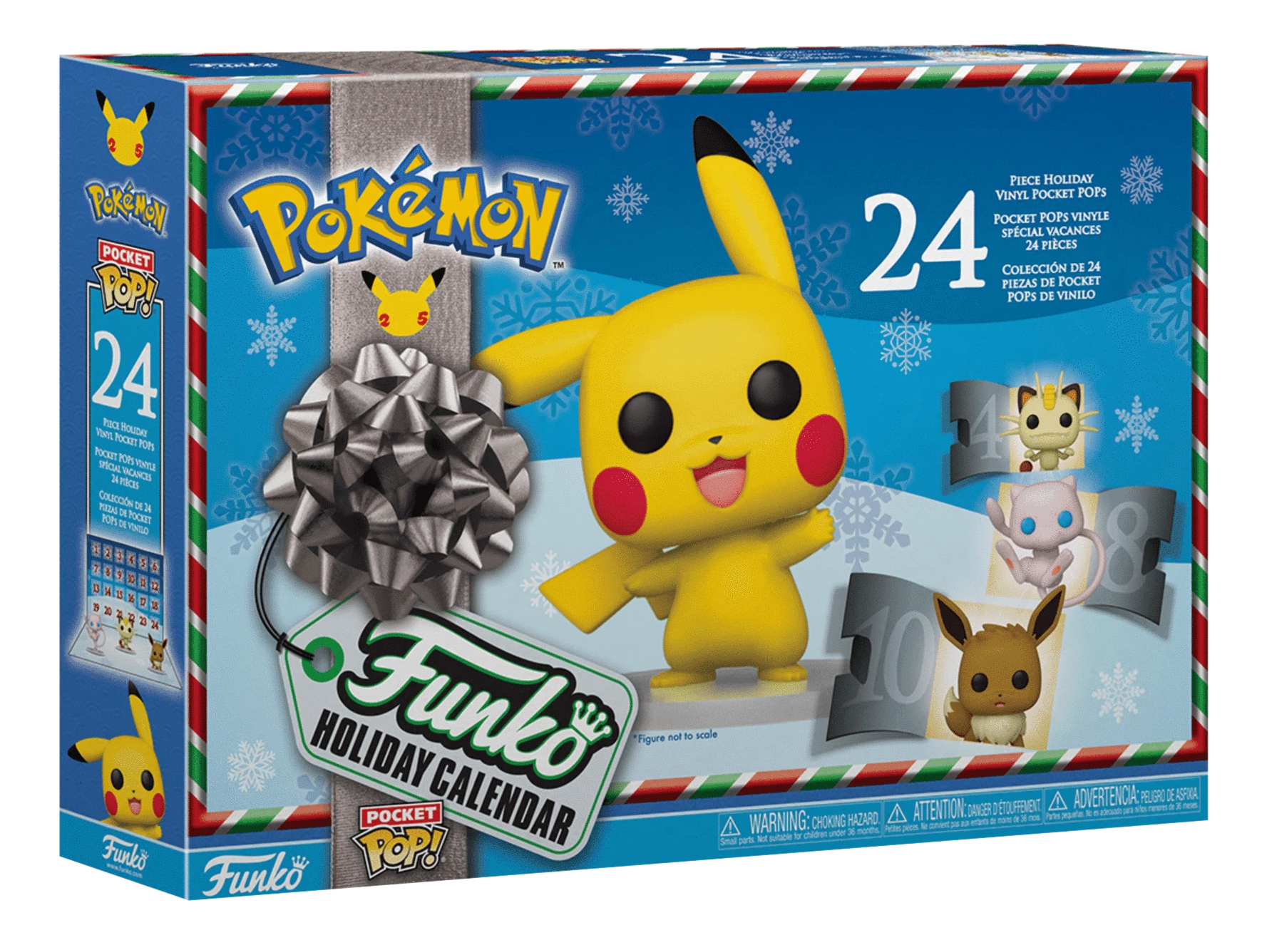FUNKO Adventskalender 2021 - Pokémon - Sammelfigur (Mehrfarbig)