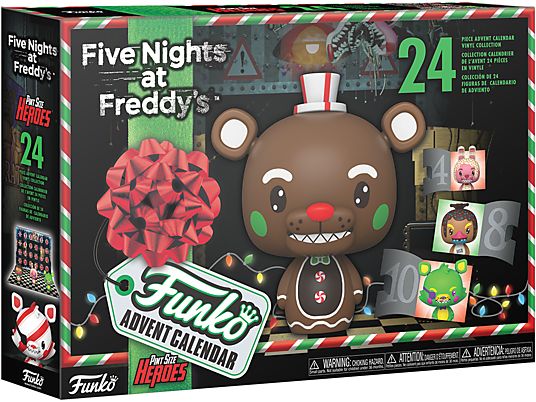 FUNKO Calendrier de l'Avent 2021 – Five Nights at Freddy's - Figurine de collection (Multicolore)