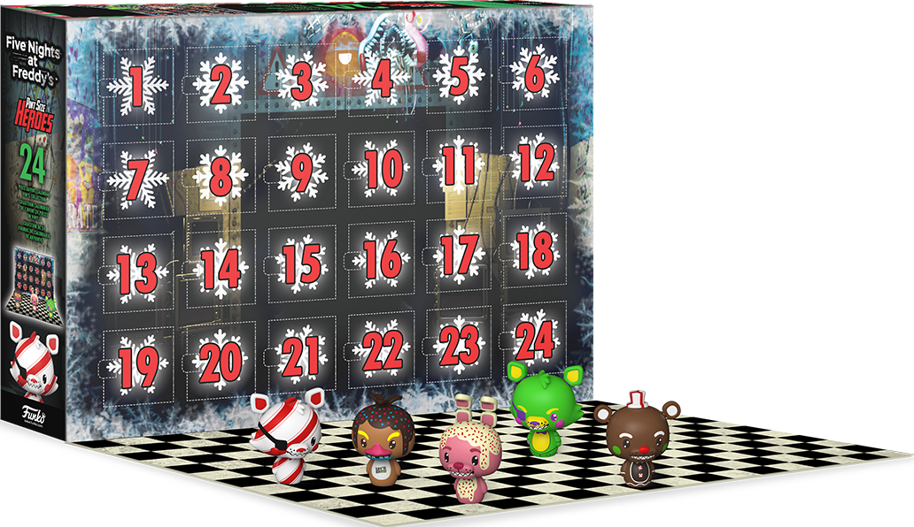 FUNKO Calendrier de l'Avent 2021 – Five Nights at Freddy's - Figurine de collection (Multicolore)