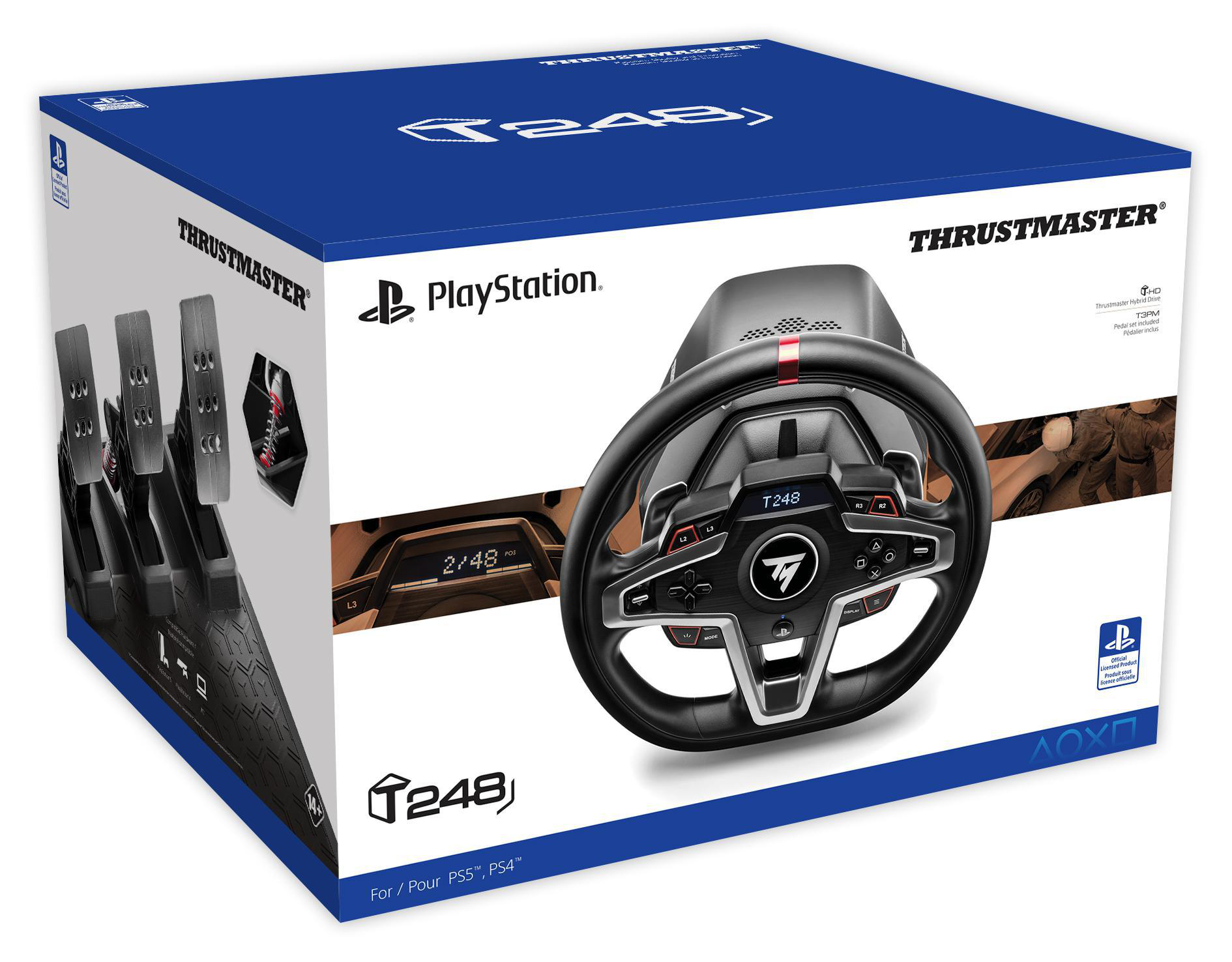 THRUSTMASTER T248 Lenkrad & Pedalset bei MediaMarkt