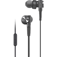 SONY MDR-XB55AP Extra Bass, In-ear Kopfhörer Schwarz