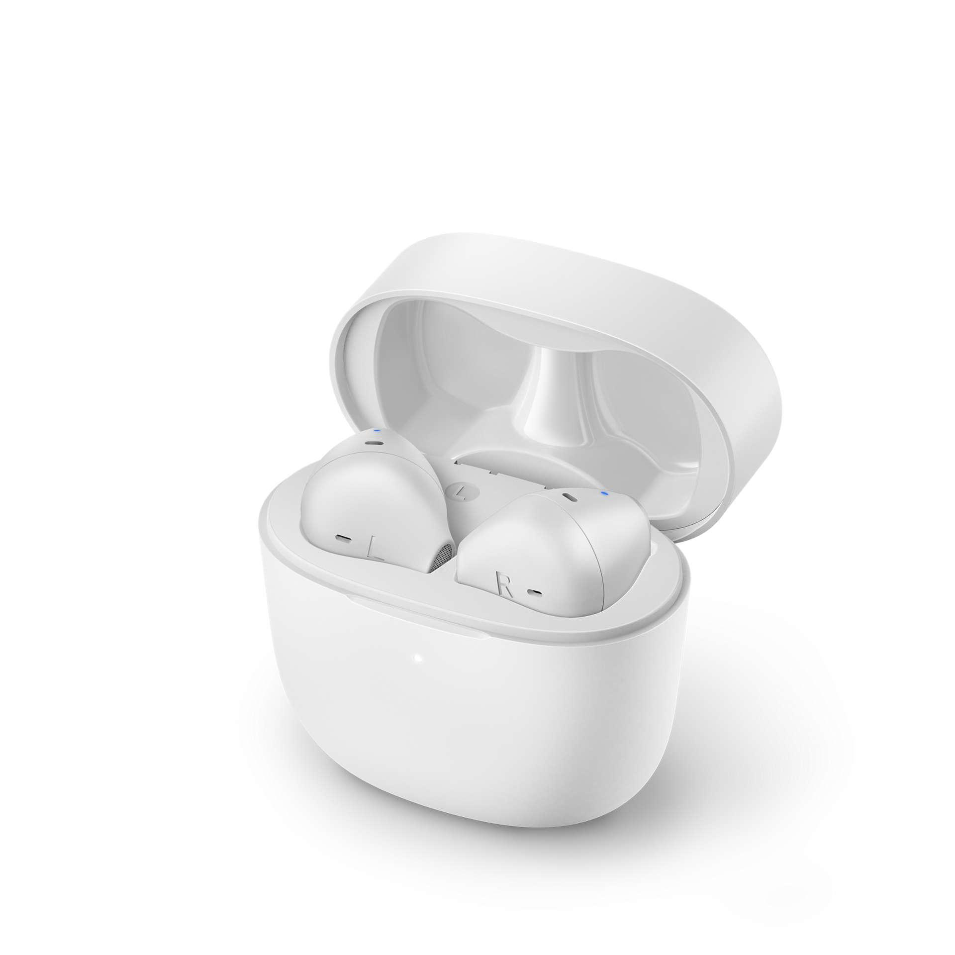 PHILIPS TAT2236WT/00, In-ear Kopfhörer Bluetooth Weiß