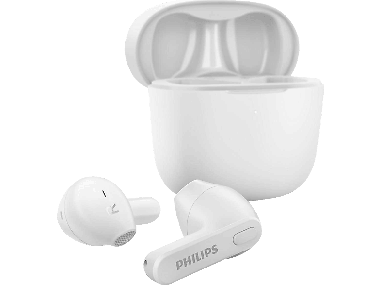 PHILIPS TAT2236WT/00, In-ear Kopfhörer Bluetooth Weiß