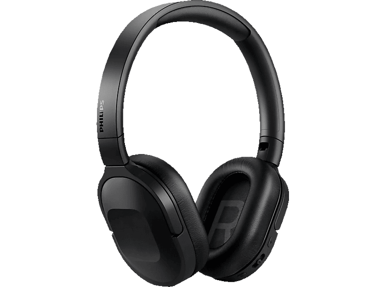PHILIPS Bluetooth Kopfhörer Schwarz Over-ear BK/00, TAH 6506