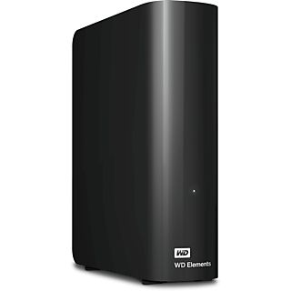 Disco duro externo 10 TB - WD Elements Desktop, Sobremesa, USB 3.0, Compatible USB 2.0, Formato NTFS, Negro