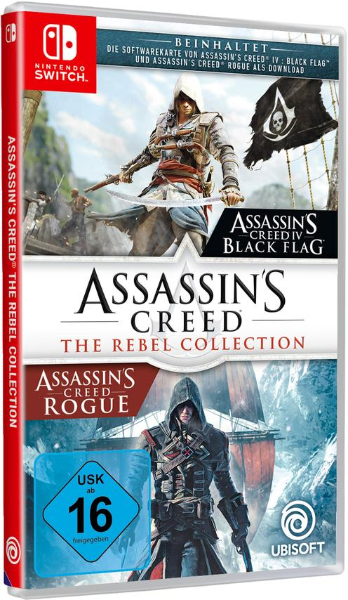 Spielbox für Assassin's Creed: The Rebel Collection für Nintendo Switch.