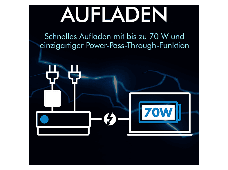 LACIE 18TB HDD NAS Gehäuse 1big Dock Thunderbolt 3, Schwarz — Foto 5 von 5