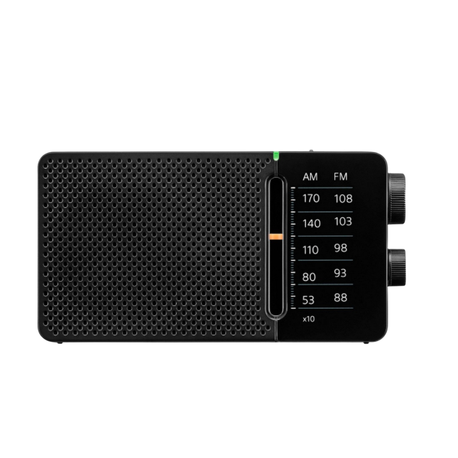 Radio Fmam Sangean sr36 de bolsillo pocket 110 amfm negra altavoz integrado antena salida auriculares otros ssr36b led sintonizador dsp 5201710