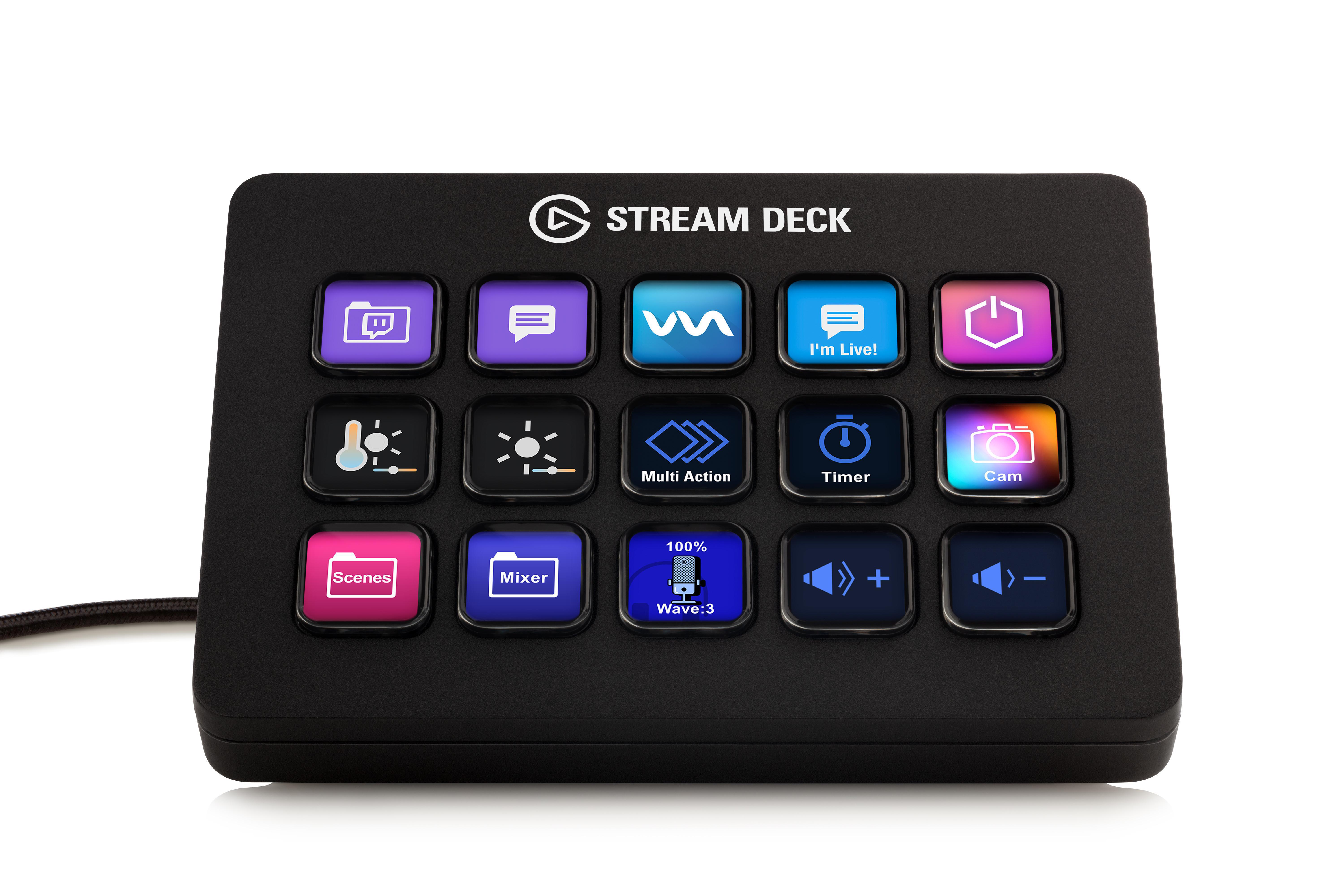 ELGATO 10GBA9901 MK2 Stream Deck, Schwarz | MediaMarkt