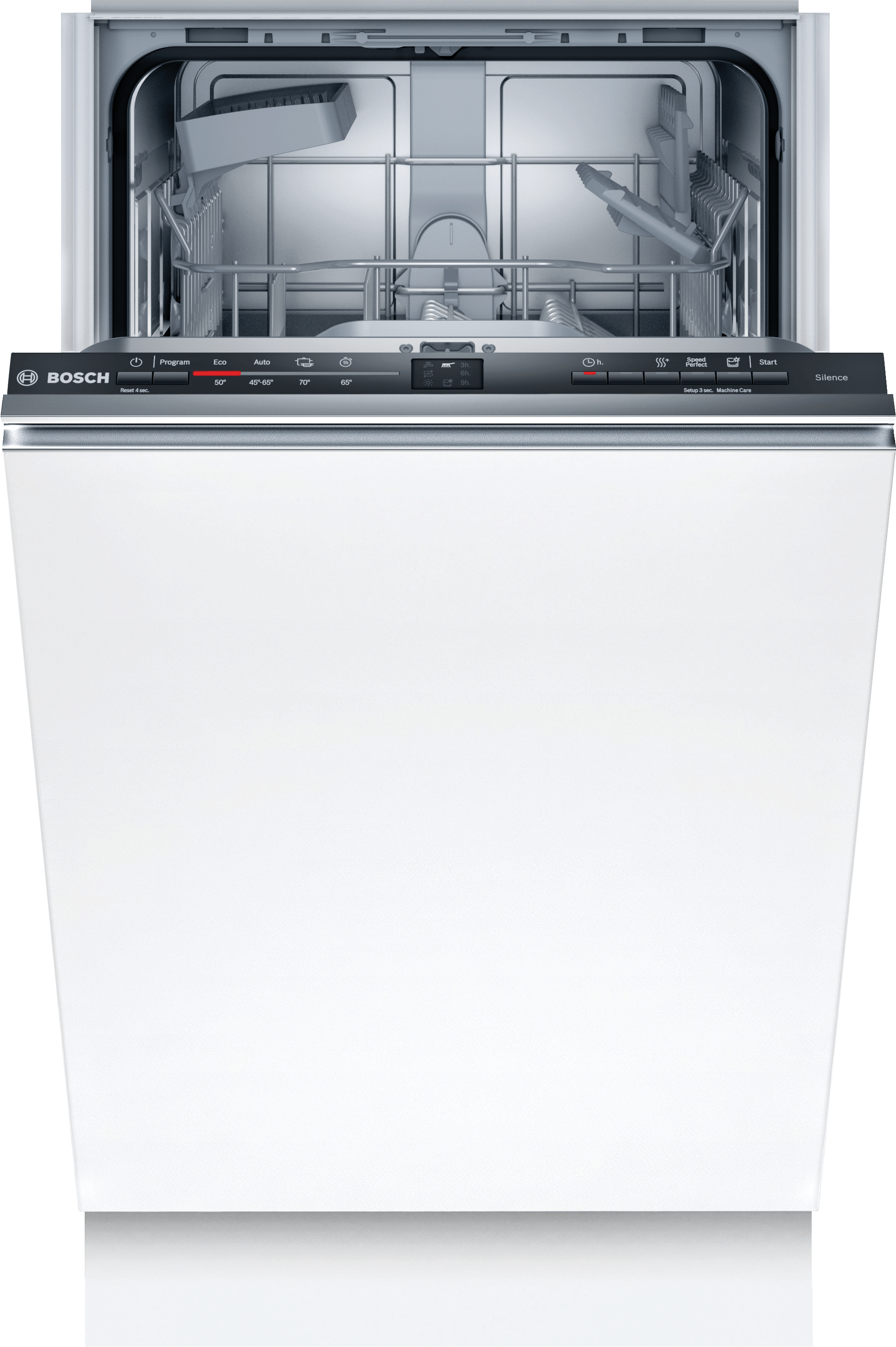 BOSCH SRV2IKX10E beépíthető keskeny mosogatógép, 9 teríték, 4 program