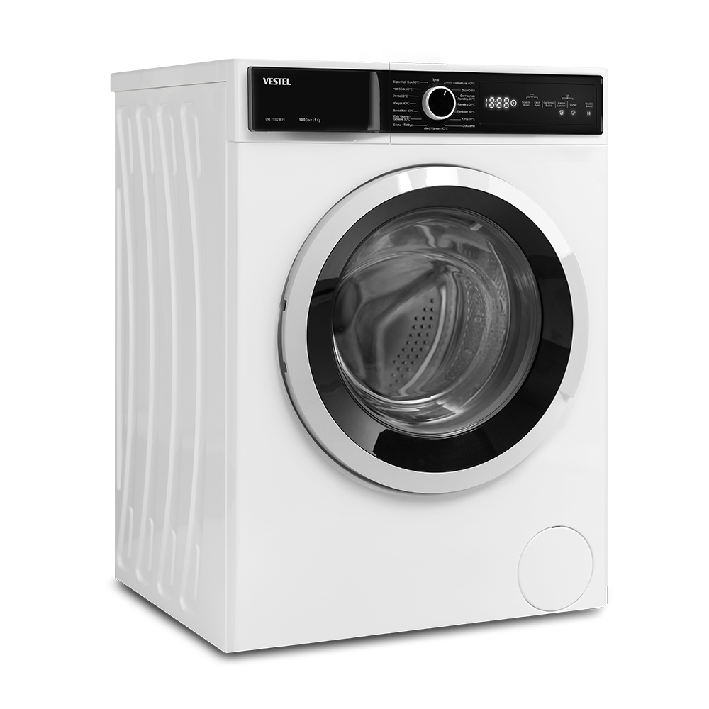 VESTEL CMI 97202 A Enerji Sınıfı 9Kg WiFi Çamaşır Makinesi Beyaz