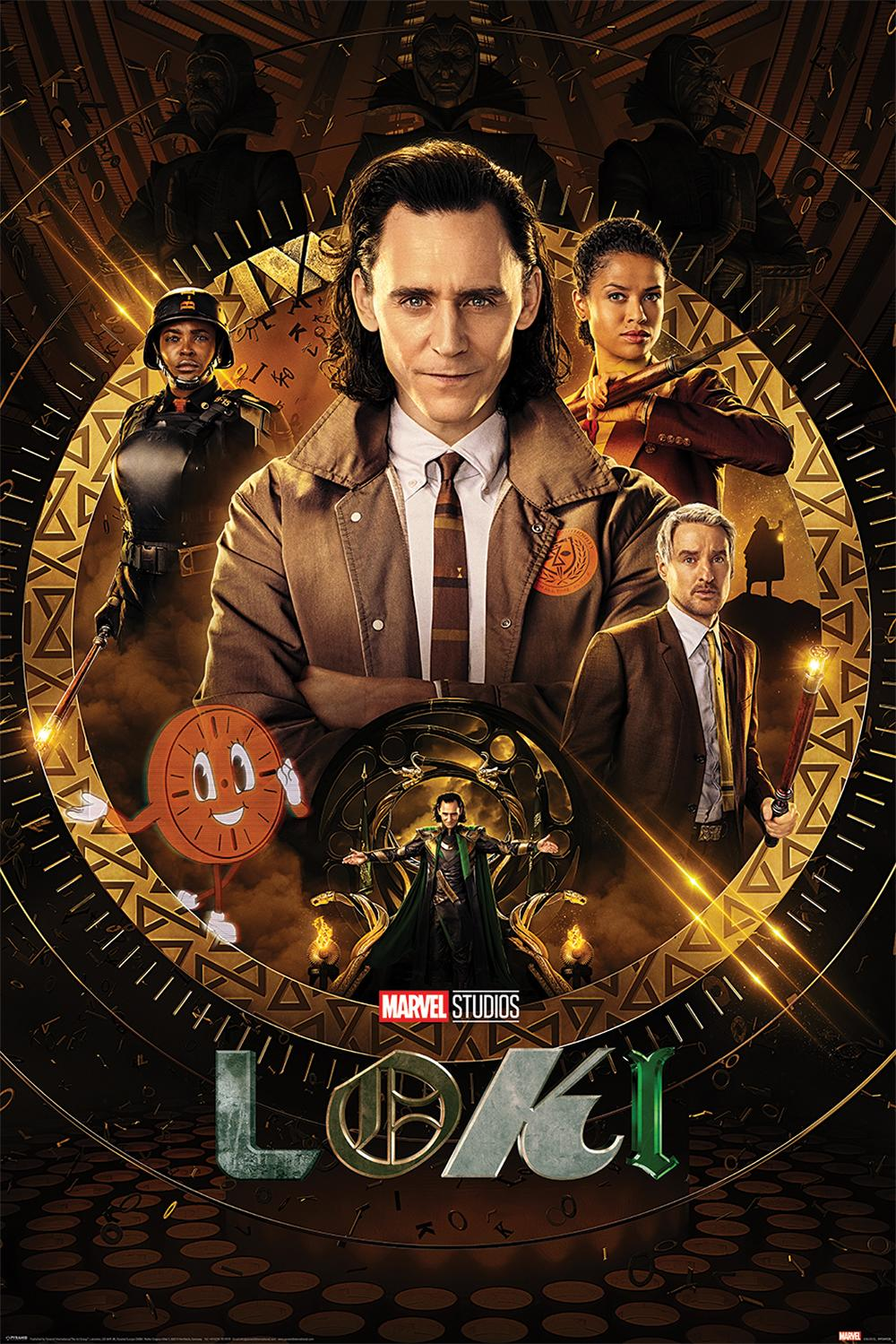 PYRAMID INTERNATIONAL Loki Glorious Hiddleston Poster Purpose Tom