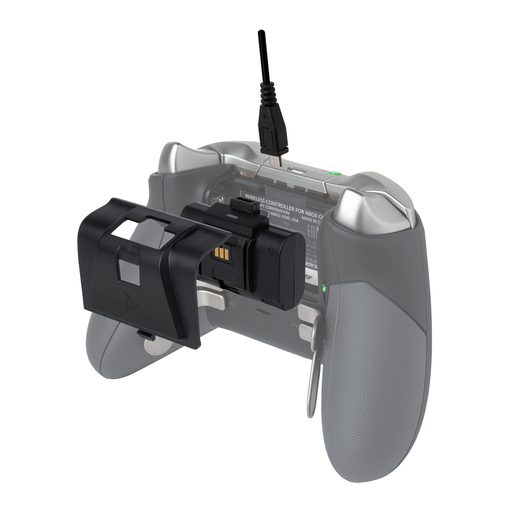 PDP LLC Zubehör Xbox-Serie Gaming Schwarz Kit, Charge für X|S, Play PDP 