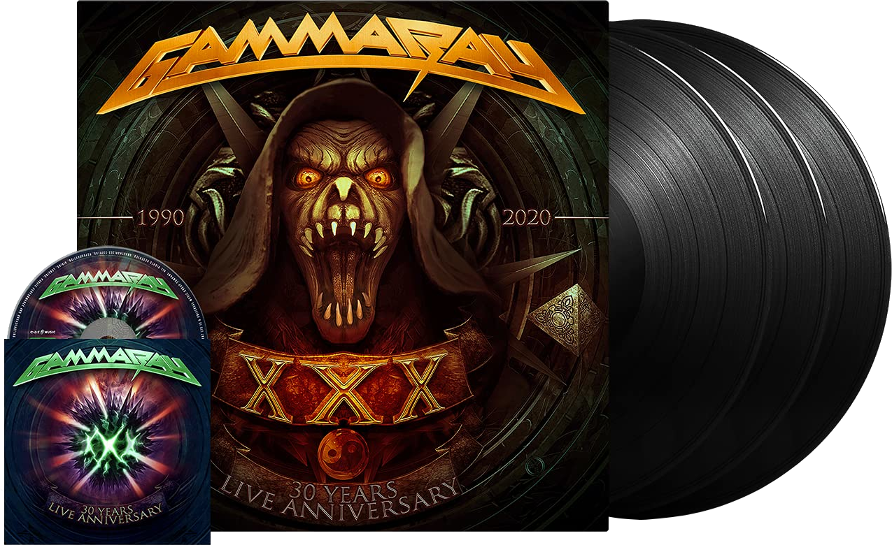 Gamma Ray - 30 Years Live Anniversary (LP + Blu-ray) (Vinyl LP (nagylemez))