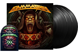 Gamma Ray - 30 Years - Live Anniversary (LP + Blu-ray) (Vinyl LP (nagylemez))