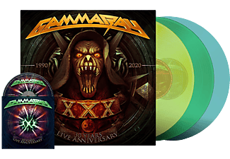Gamma Ray - 30 Years - Live Anniversary (Coloured Vinyl) (Vinyl LP (nagylemez))