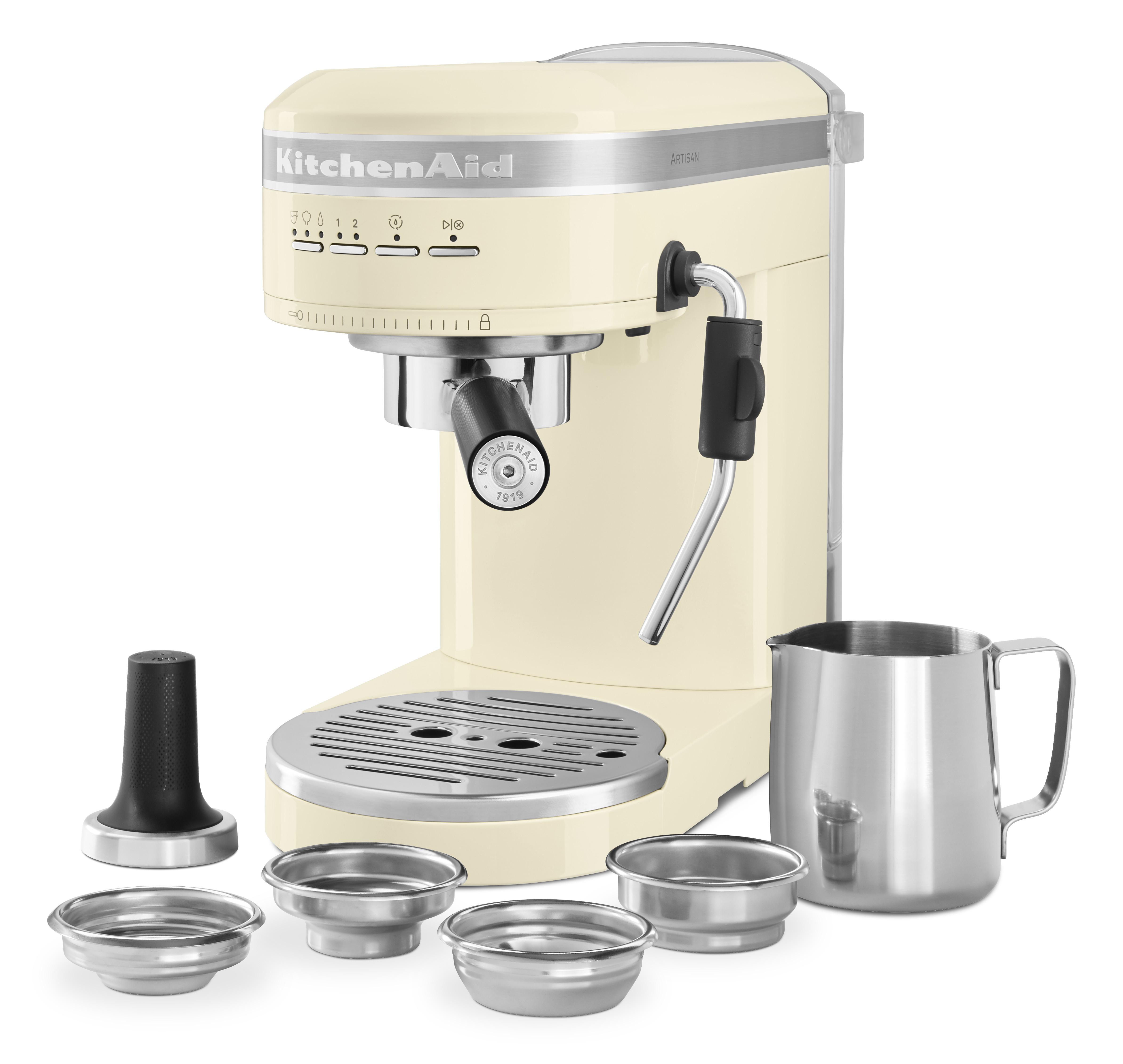 KITCHENAID 5KES6503EAC ARTISAN Creme Espressomaschine