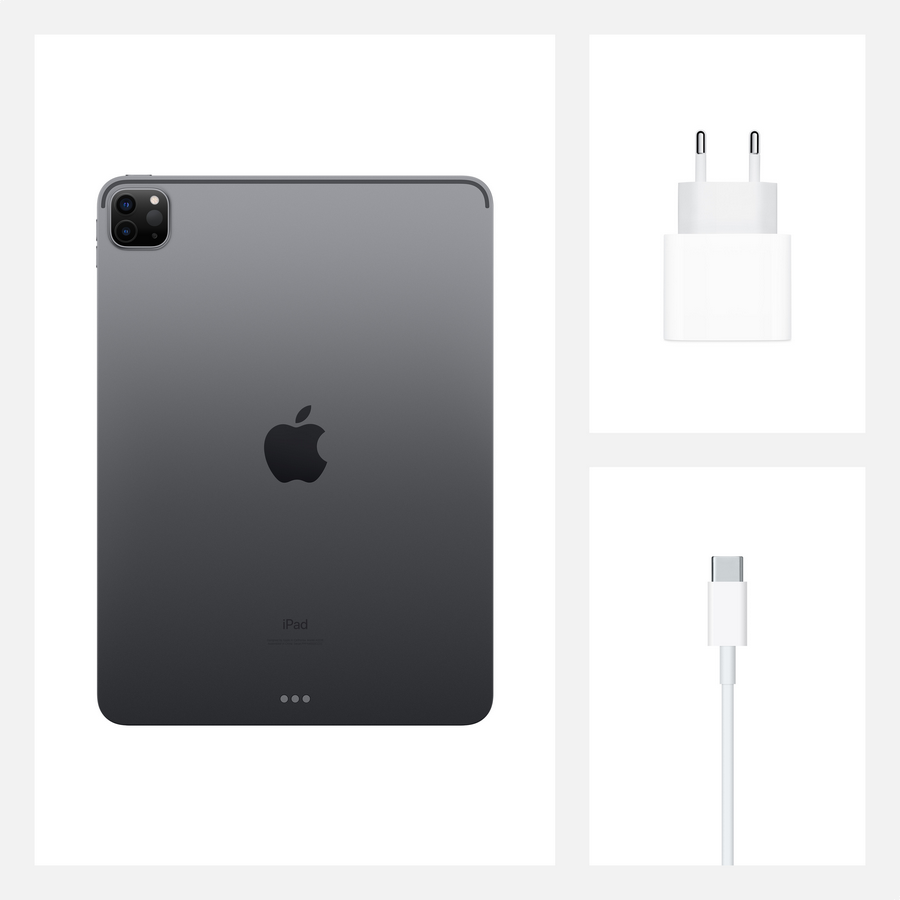 Apple iPad Pro (2020 2ª gen.), 128 GB, Gris espacial, WiFi, 11" Liquid Retina, Chip A12Z Bionic, iOS