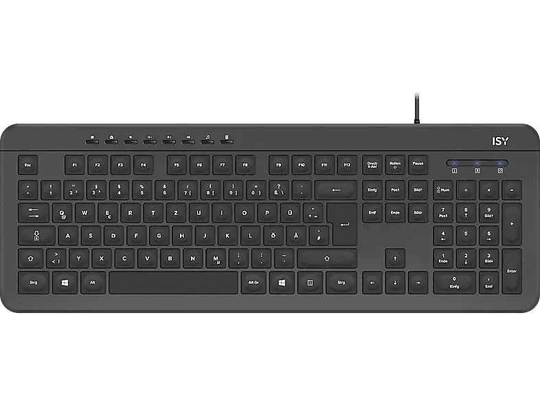 ISY Toetsenbord Azerty Zwart (ike-4000-be)