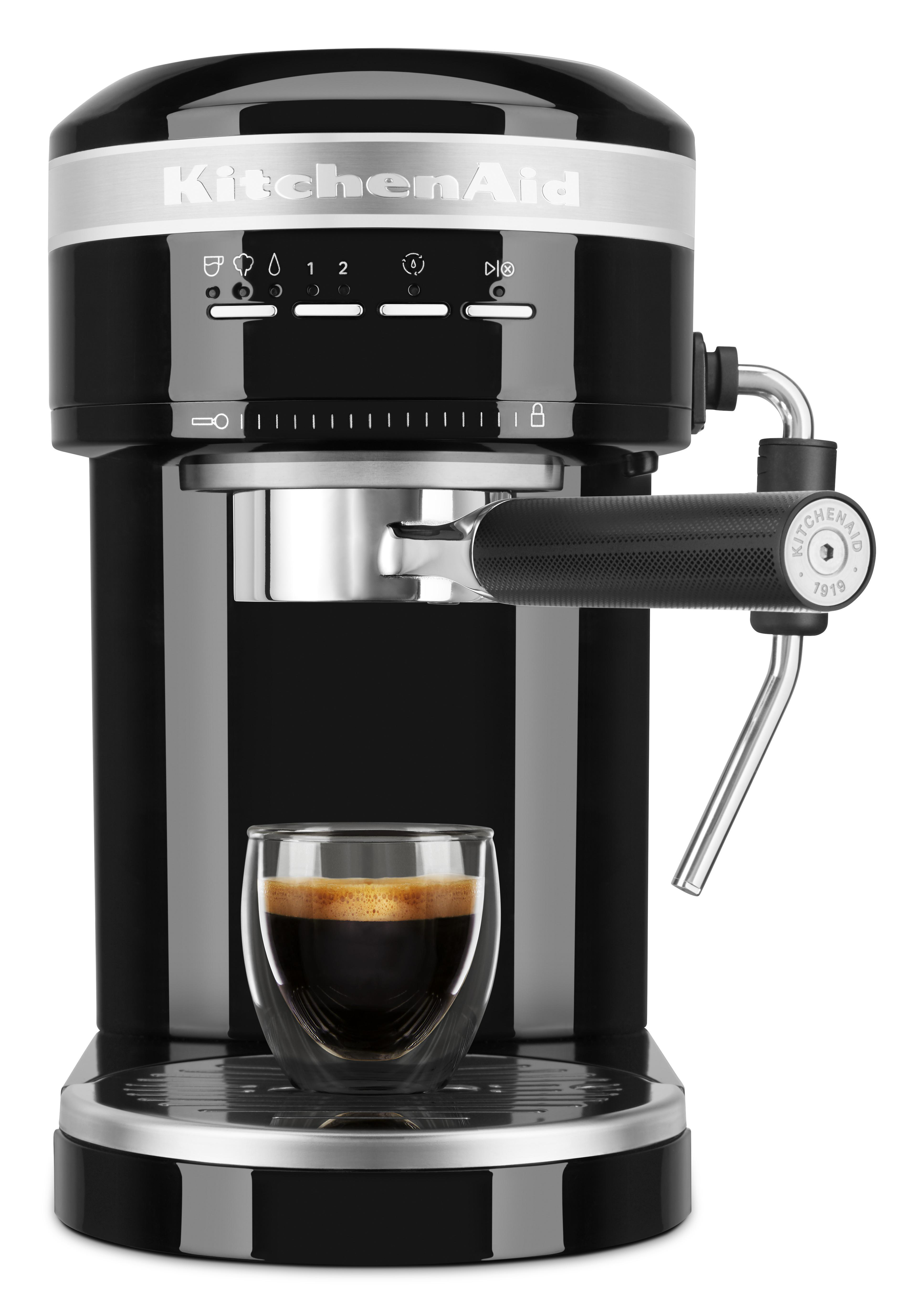 KITCHENAID 5KES6503EOB ARTISAN  Espressomaschine Onyx Schwarz