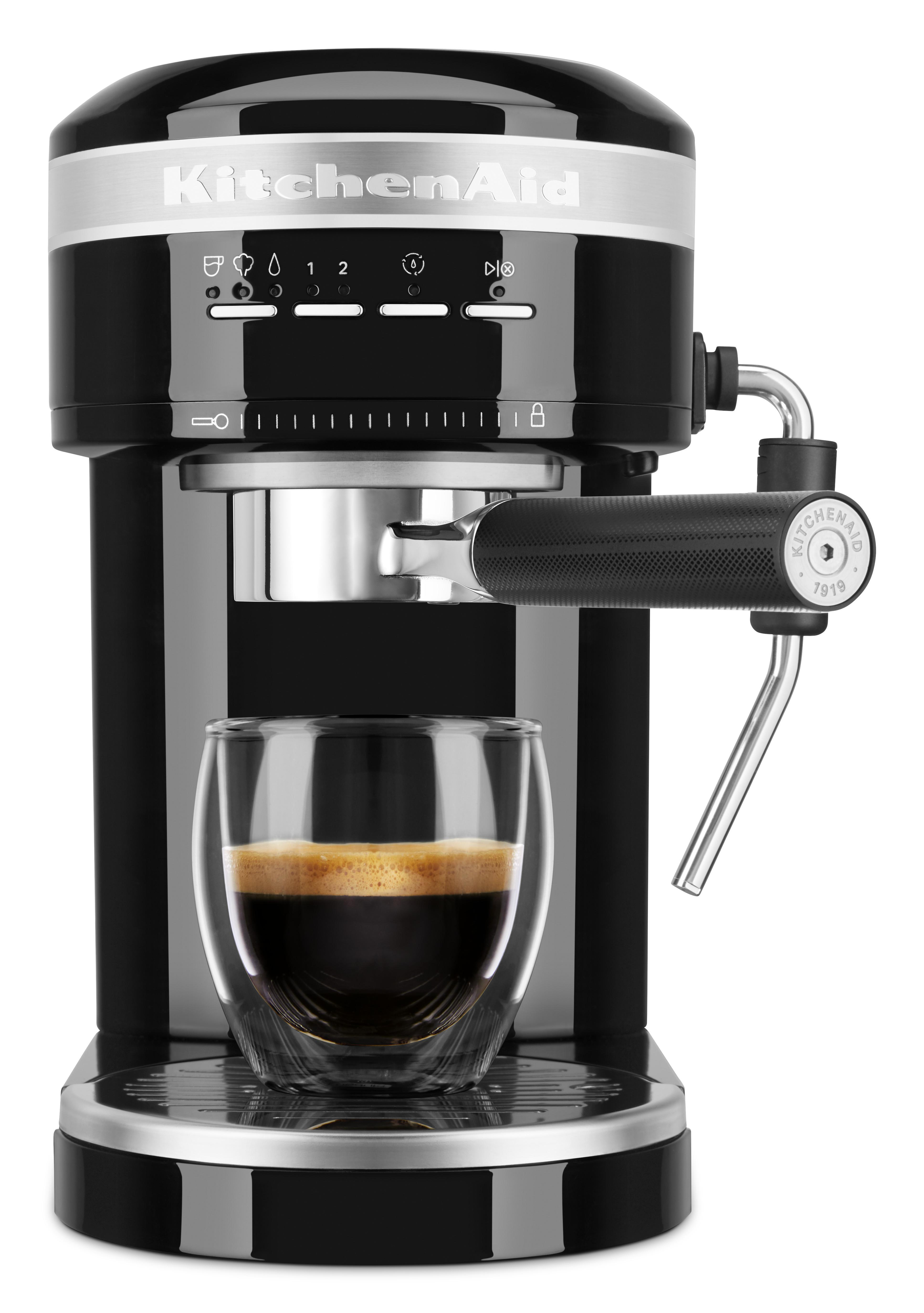 KITCHENAID 5KES6503EOB ARTISAN  Espressomaschine Onyx Schwarz